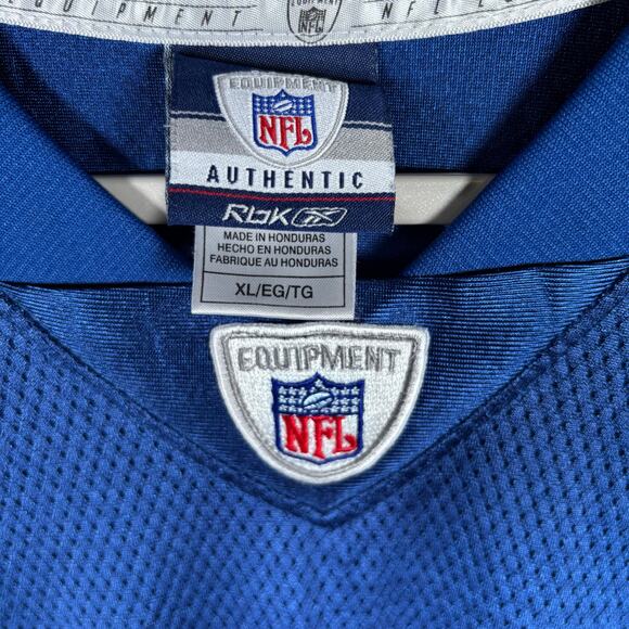 Reebok NFL Joseph Addai #29 Indianapolis Colts Jersey XL Blue Retro Throwback - Picture 4 of 5